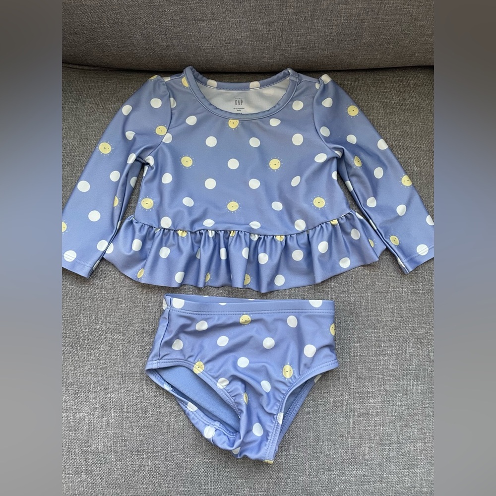 Baby Gap Rashguard Two Piece Swimsuit-6-12 Months